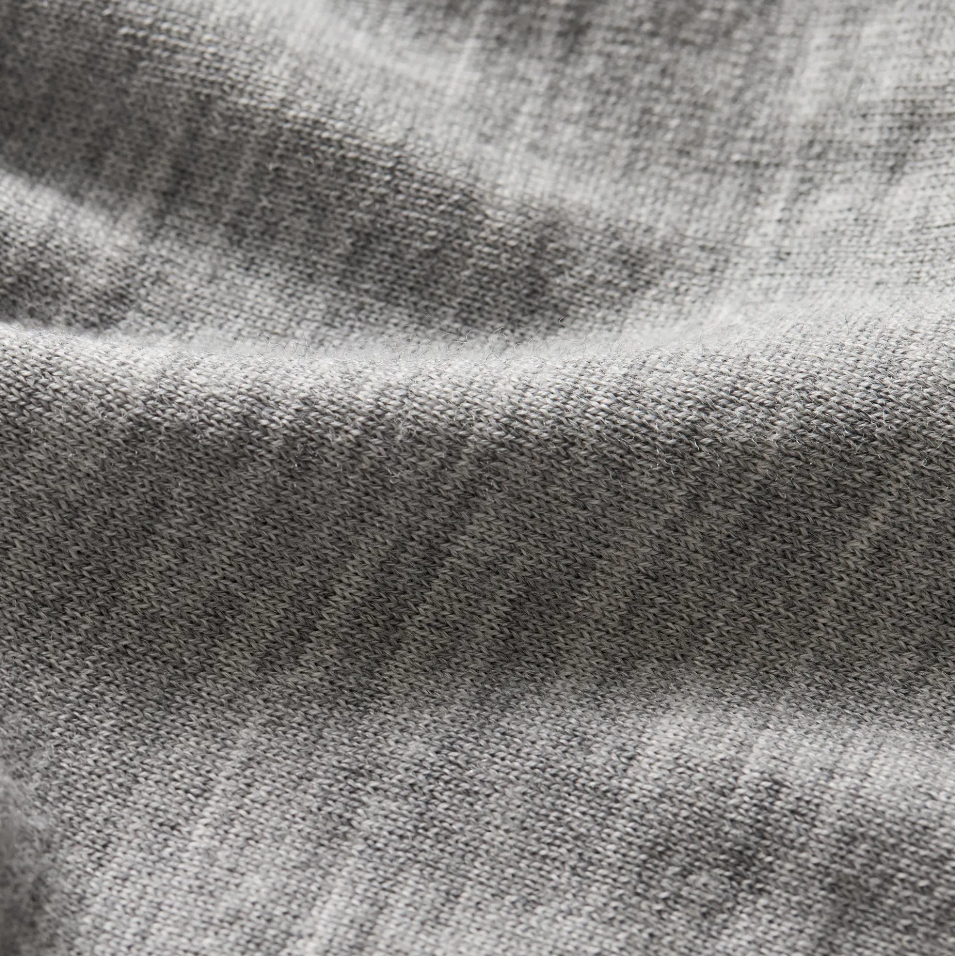 Shirred Henley Sweater in Regal Wool