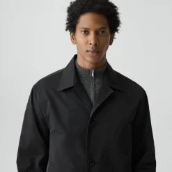 Shirt Collar Jacket in Foundation Twill