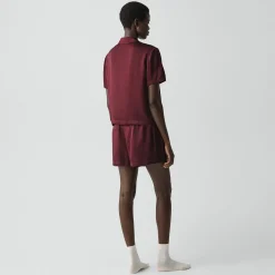 Short Pajama Set in Lounge Silk