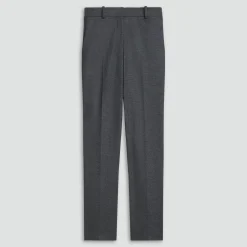 Slim Leg Pant in Wool-Blend Knit