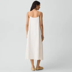 Slip Dress in Relaxed Silk