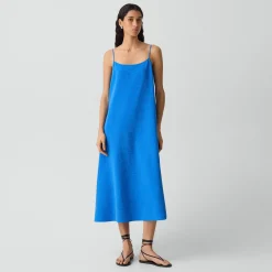 Slip Dress in Relaxed Silk