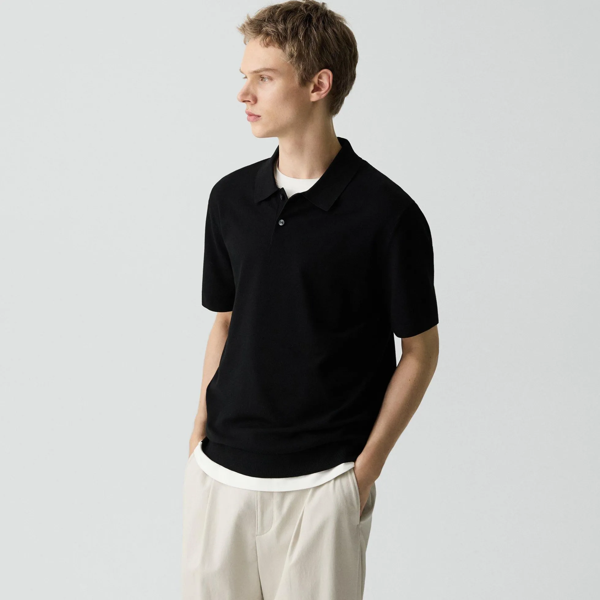 Soris Polo Shirt in Light Bilen