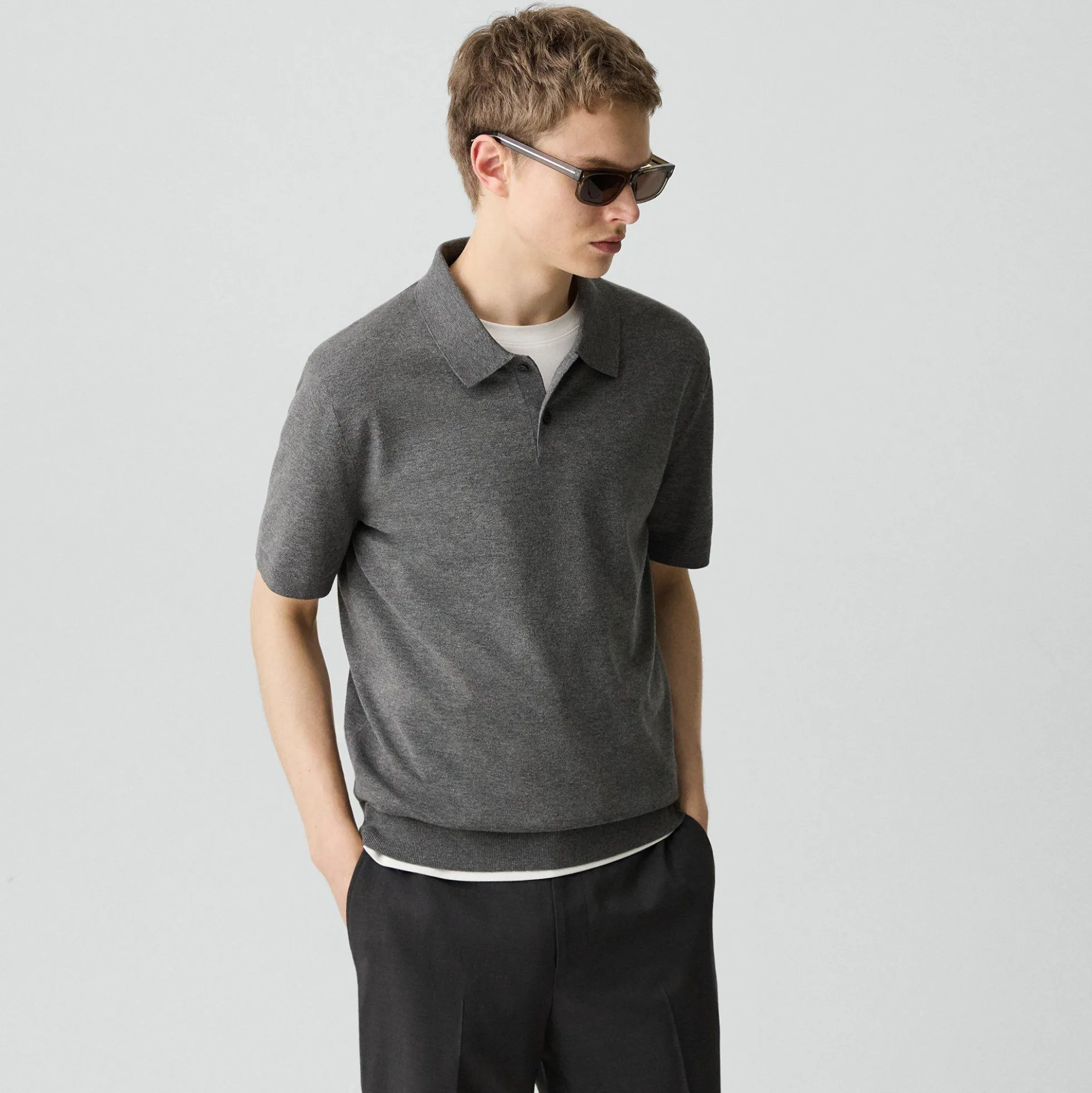 Soris Polo Shirt in Light Bilen