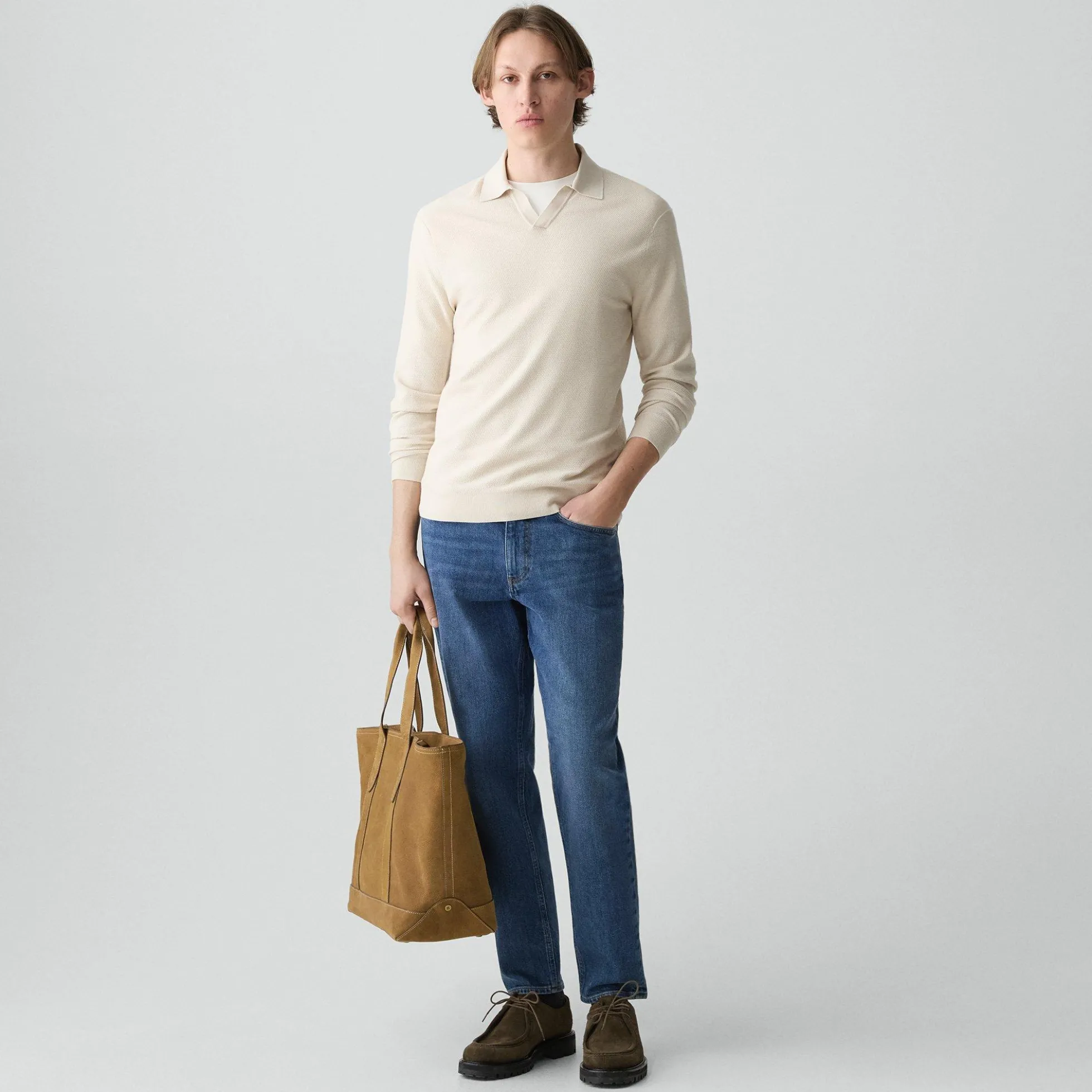 Soris Polo Shirt in Light Bilen