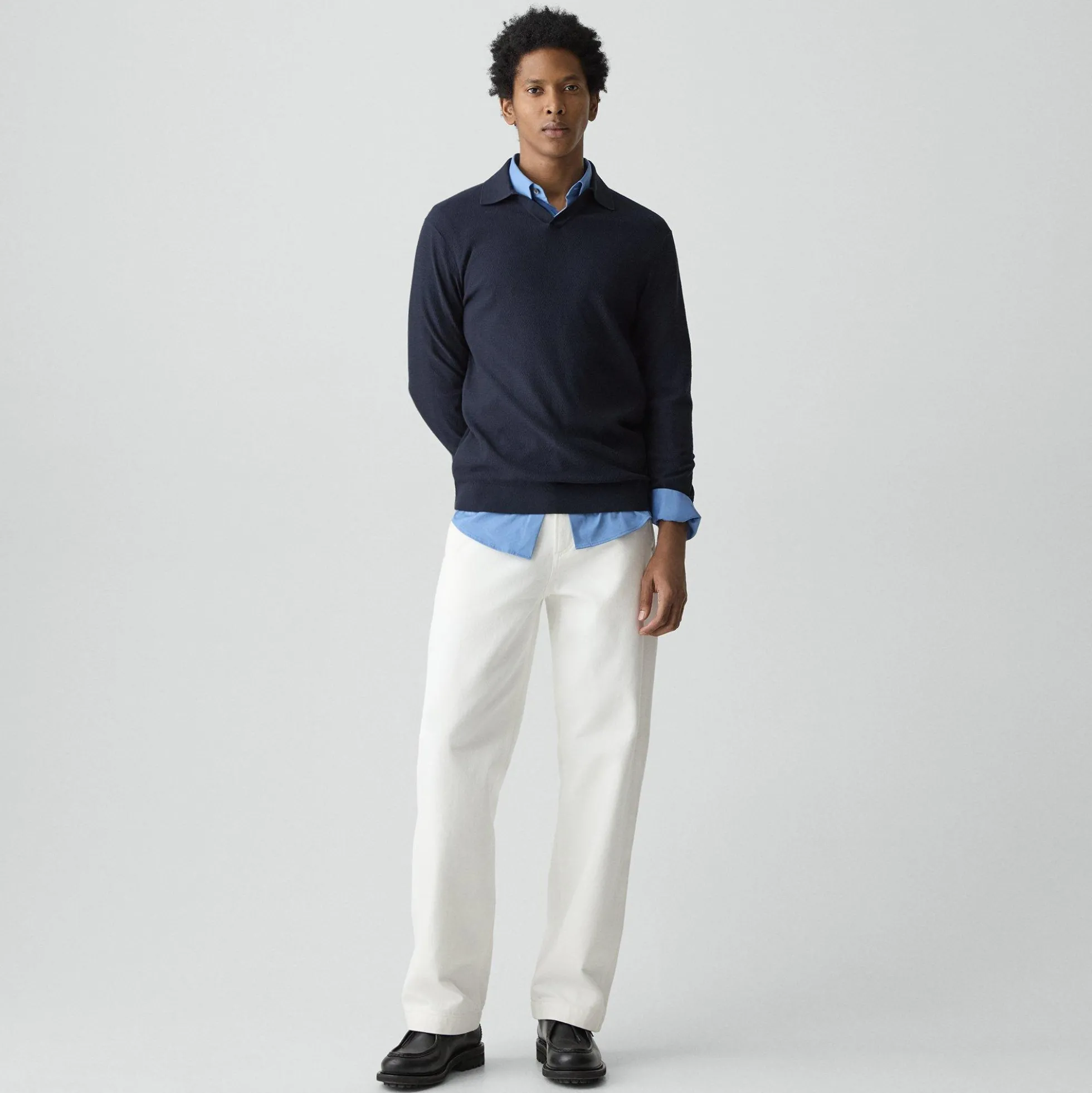 Soris Polo Shirt in Light Bilen