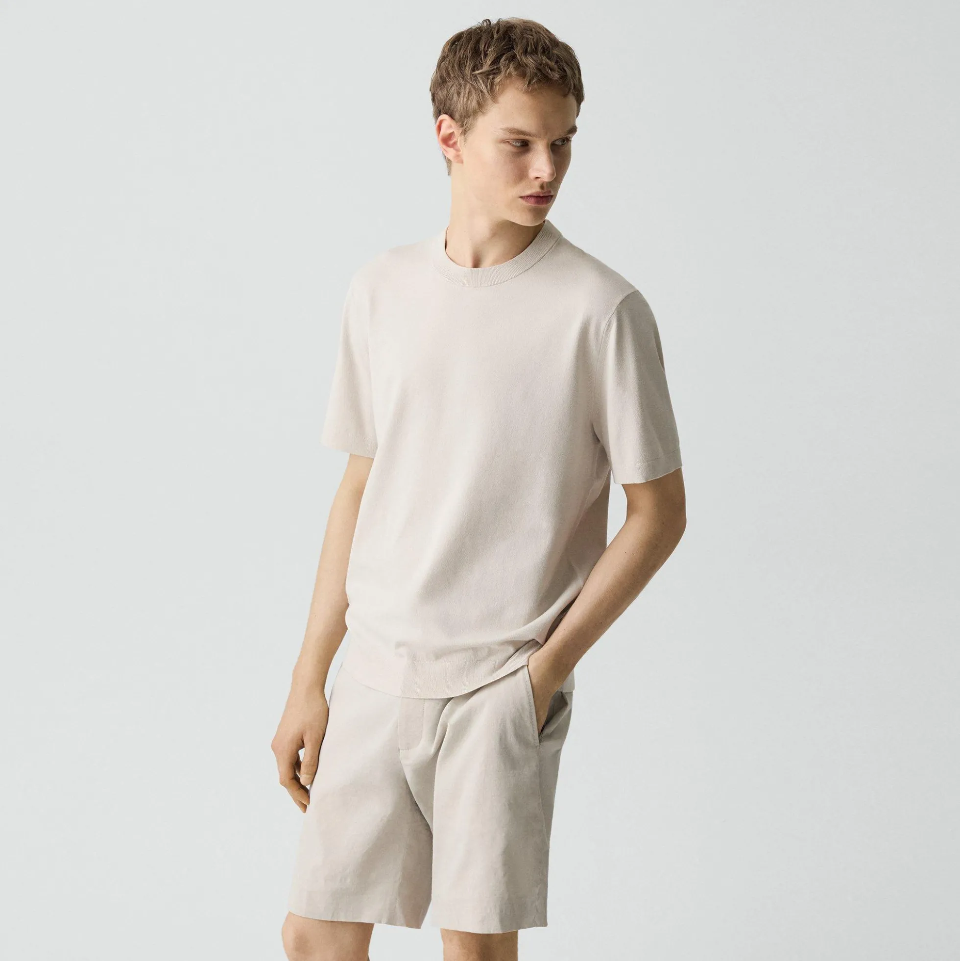 Soris Tee in Light Bilen