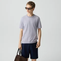 Soris Tee in Light Bilen