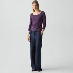 Square Neck Tee in Certified Organic Cotton