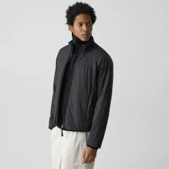 Stand Collar Jacket in Motion Nylon