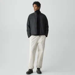 Stand Collar Jacket in Motion Nylon