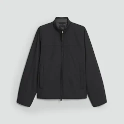 Stand Collar Jacket in Motion Nylon