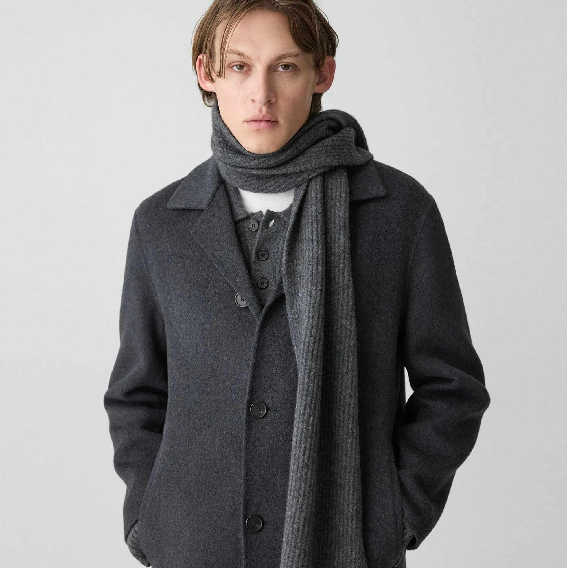 Standard Coat in Double-Face Wool-Cashmere