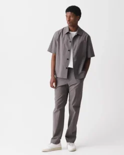 Standard Drawstring Pant in Textured Nylon