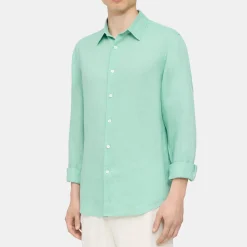 Standard-Fit Shirt in Relaxed Linen