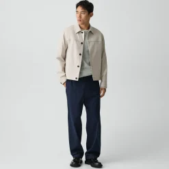 Straight Chino Pant in Moonsoft Cotton