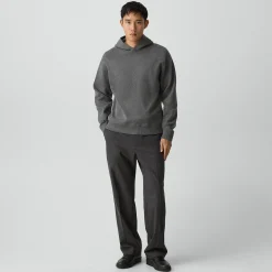 Straight Drawstring Pant in Motion Wool
