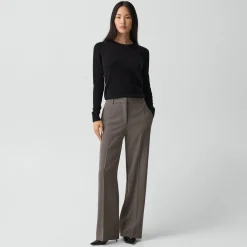 Straight Pant, 29'' in Admiral Crepe