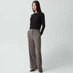 Straight Pant, 29'' in Admiral Crepe