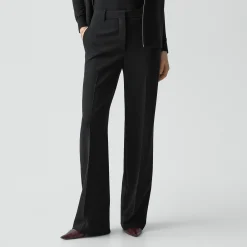 Straight Pant, 32'' in Admiral Crepe