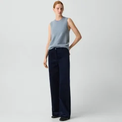 Straight-Leg Five Pocket Pant in Corduroy
