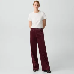 Straight-Leg Five Pocket Pant in Corduroy