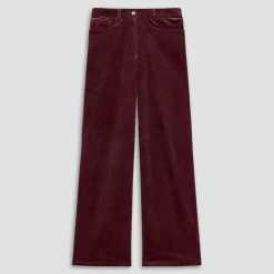 Straight-Leg Five Pocket Pant in Corduroy