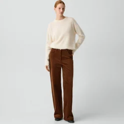 Straight-Leg Five Pocket Pant in Corduroy