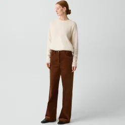 Straight-Leg Five Pocket Pant in Corduroy