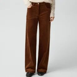 Straight-Leg Five Pocket Pant in Corduroy