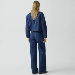 Straight-Leg Five-Pocket Pant in Relaxed Denim
