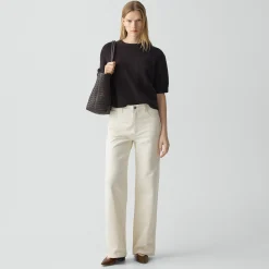 Straight-Leg Five-Pocket Pant in Denim