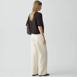 Straight-Leg Five-Pocket Pant in Denim