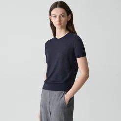 Sweater Tee in Linen Knit