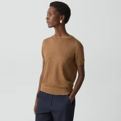 Sweater Tee in Linen Knit
