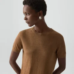 Sweater Tee in Linen Knit