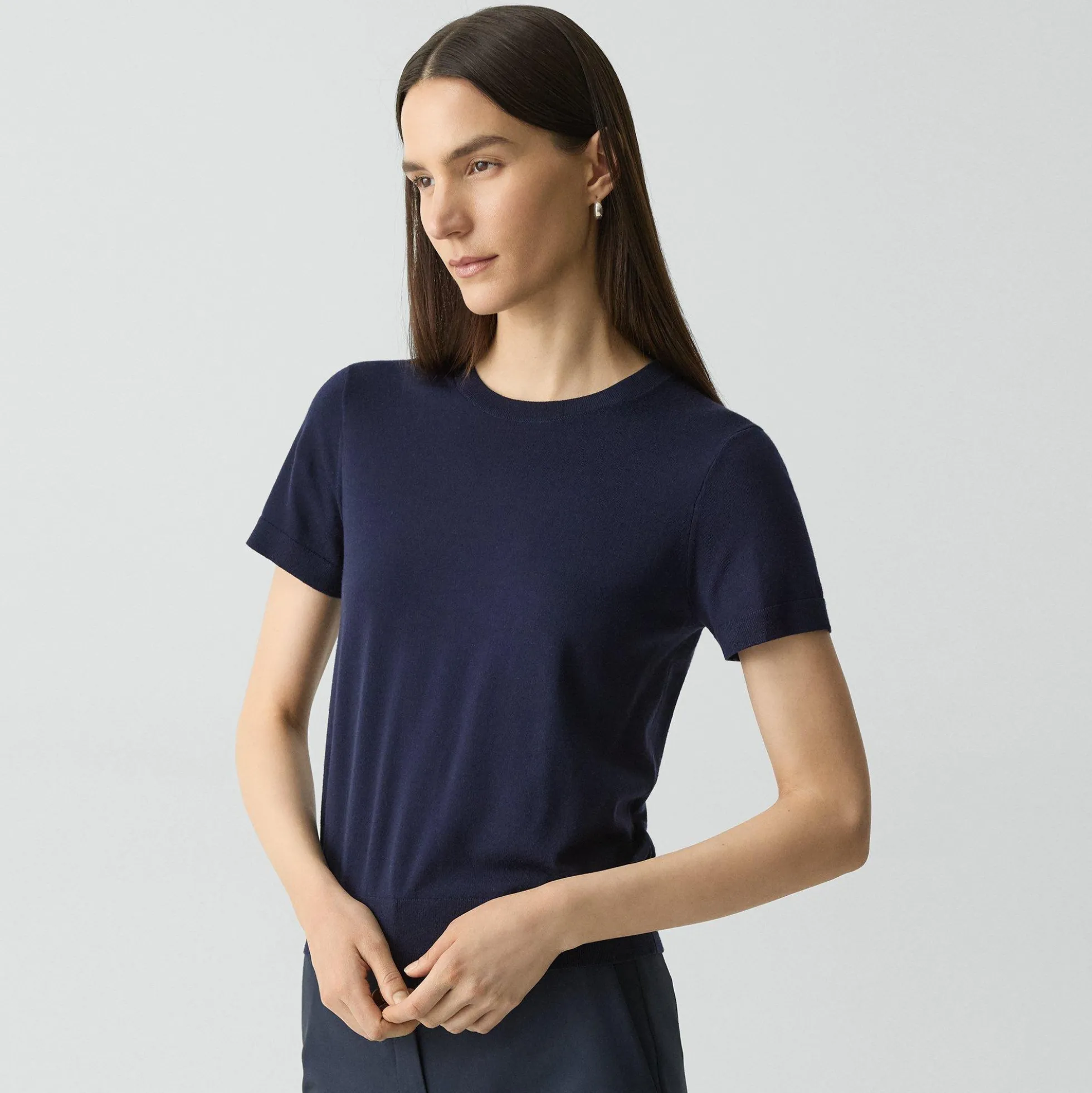 Sweater Tee in Regal Wool