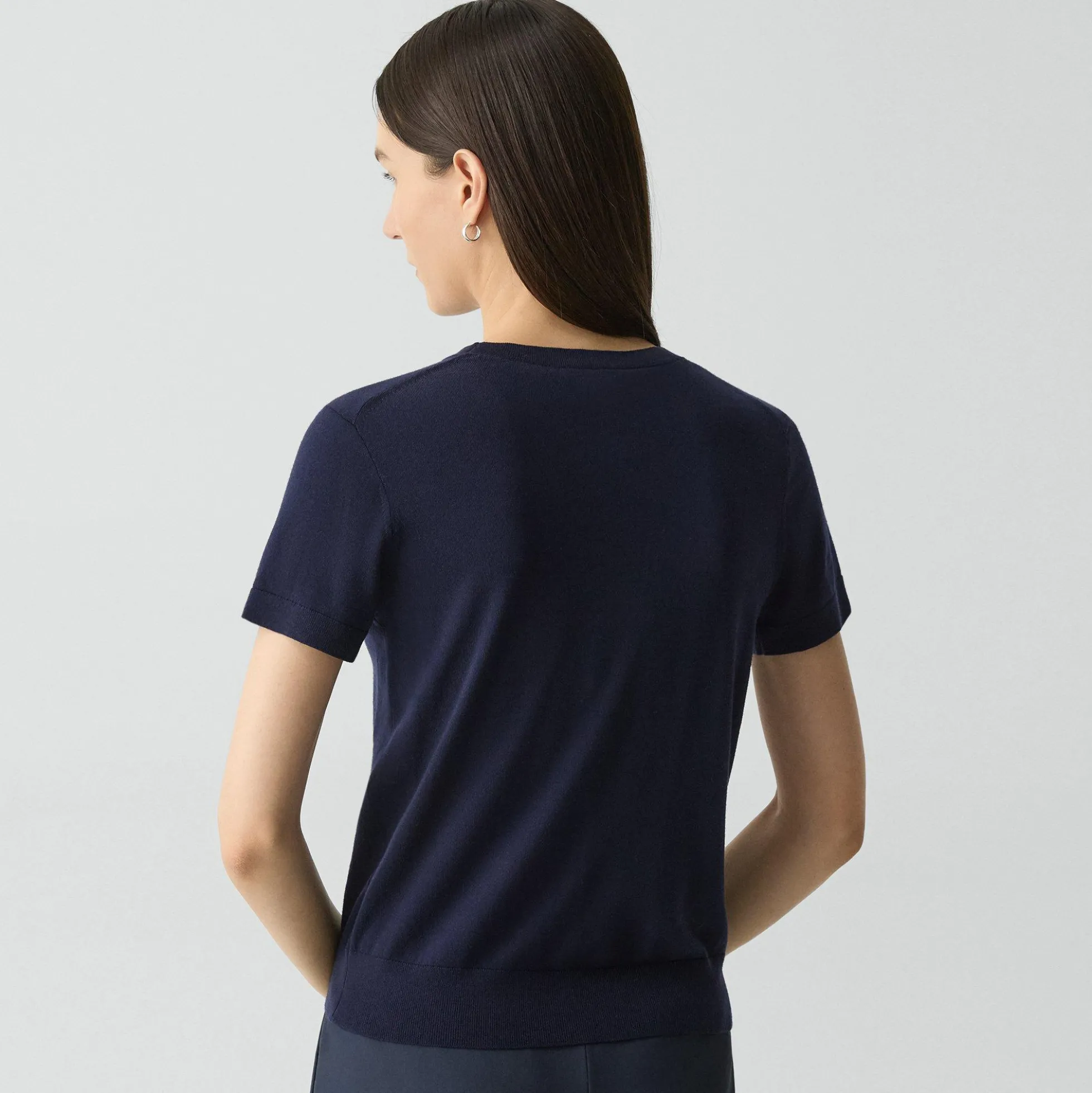 Sweater Tee in Regal Wool