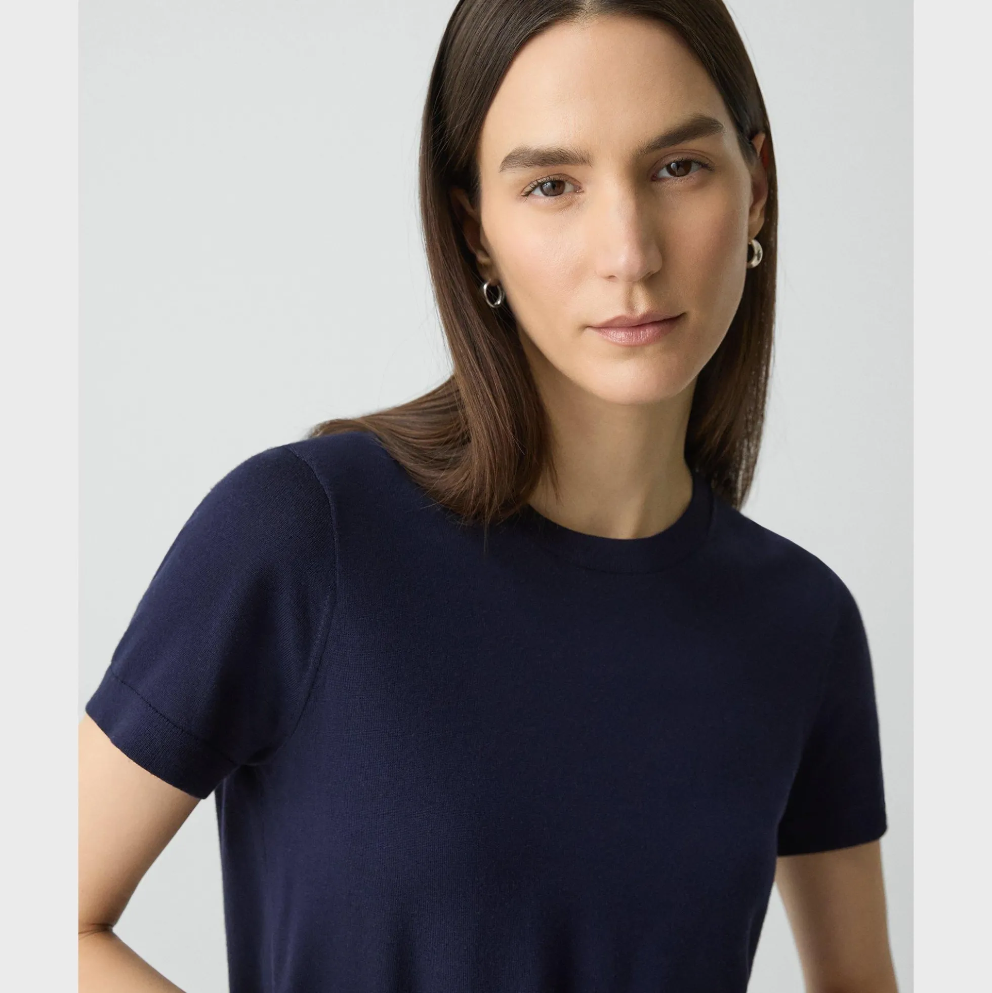 Sweater Tee in Regal Wool