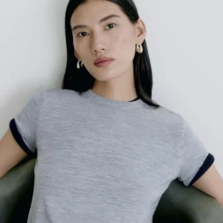 Sweater Tee in Regal Wool
