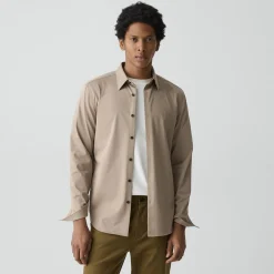 Sylvain Shirt in Structure Knit