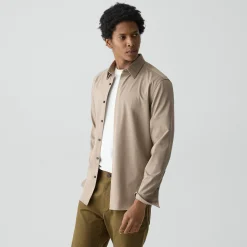 Sylvain Shirt in Structure Knit