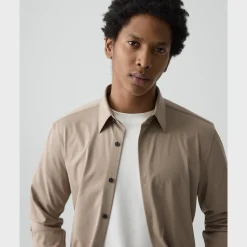 Sylvain Shirt in Structure Knit