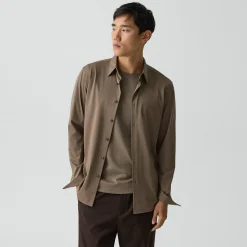 Sylvain Shirt in Structure Knit