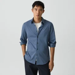 Sylvain Shirt in Structure Knit