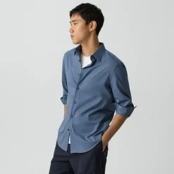 Sylvain Shirt in Structure Knit