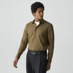 Sylvain Shirt in Structure Knit