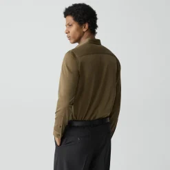 Sylvain Shirt in Structure Knit