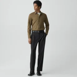 Sylvain Shirt in Structure Knit