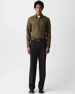 Sylvain Shirt in Structure Knit